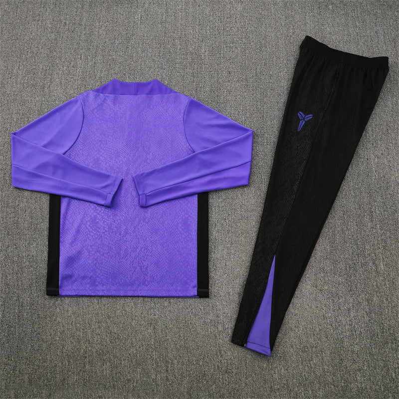 Barcelona Tracksuit-Purple and Black