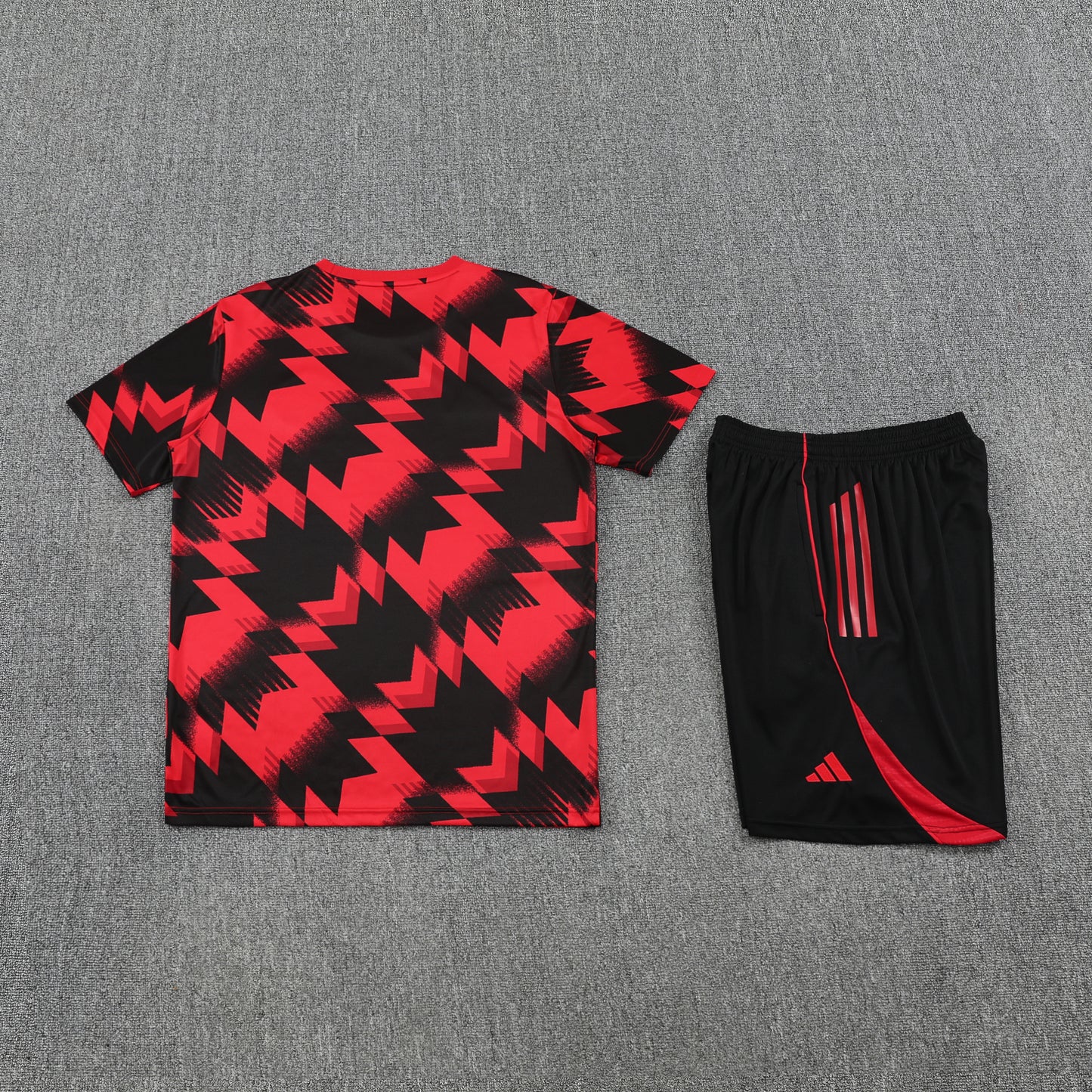 Manchester United Shorts Set-Red and Black