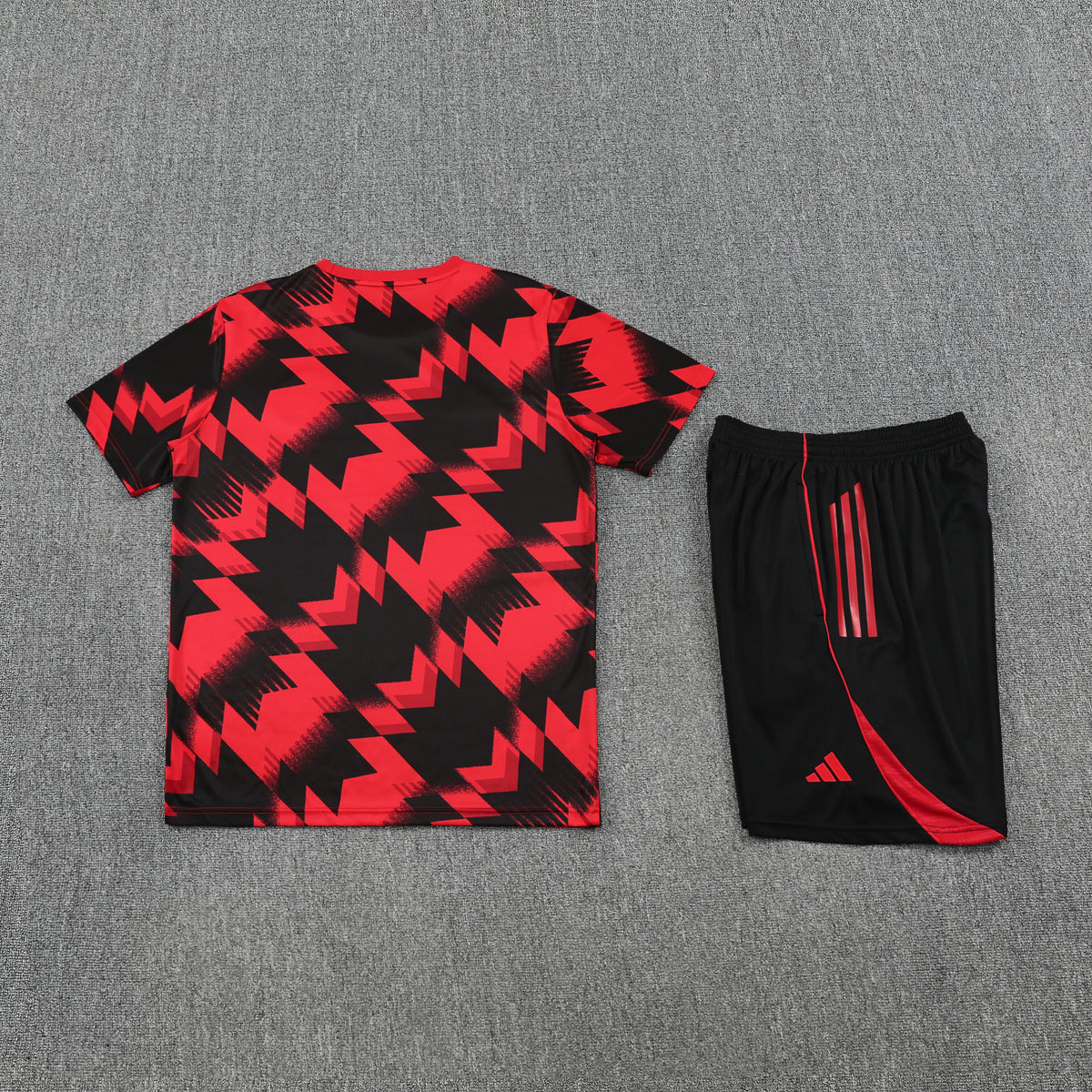 Manchester United Shorts Set-Red and Black