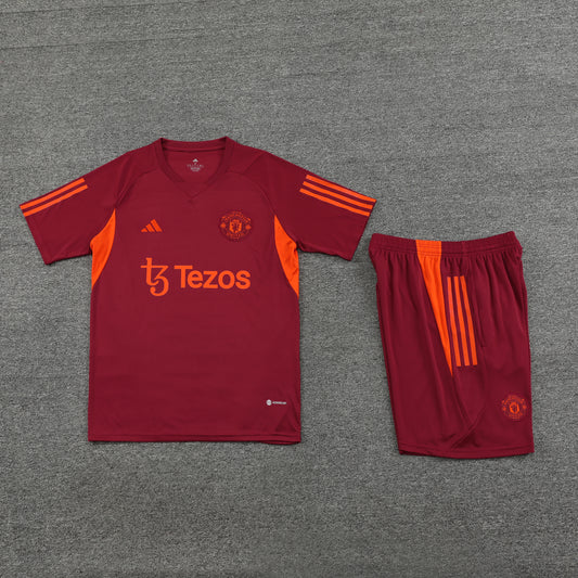 Manchester United Shorts Set-Red