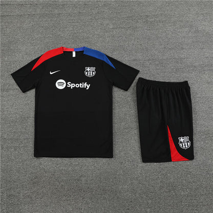 Barcelona Shorts Set-Red, Blue and Black