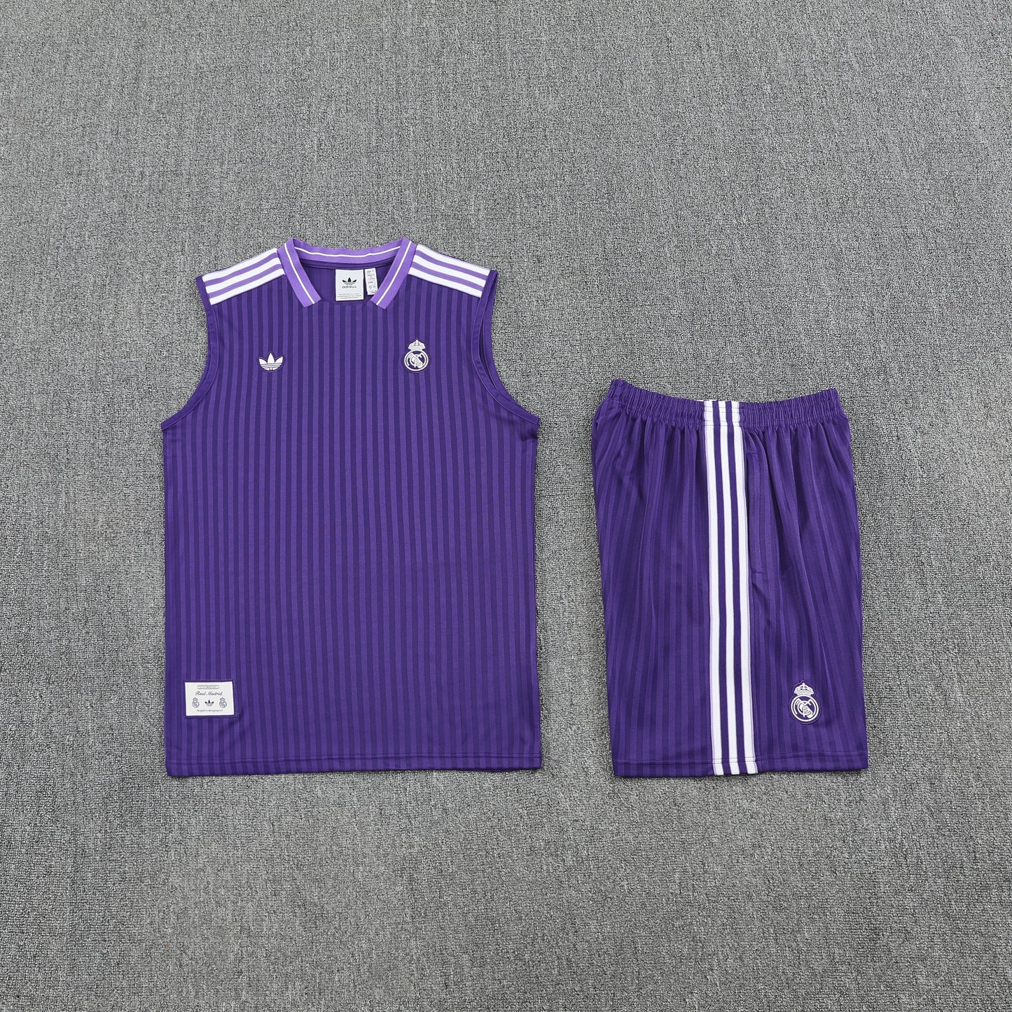 Real Madrid Vest Set-Purple
