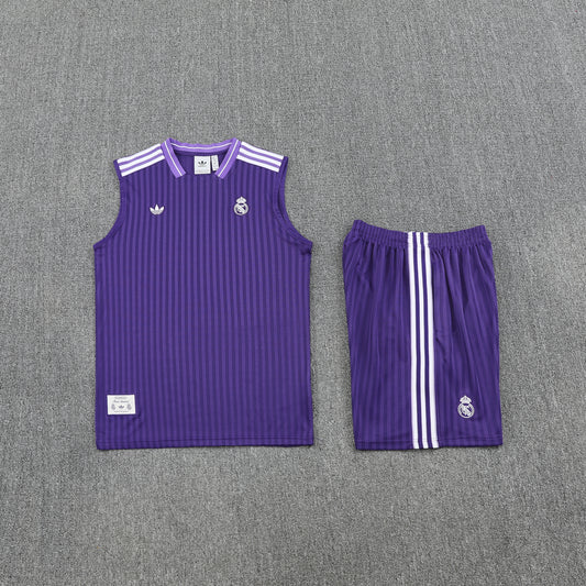 Real Madrid Vest Set-Purple