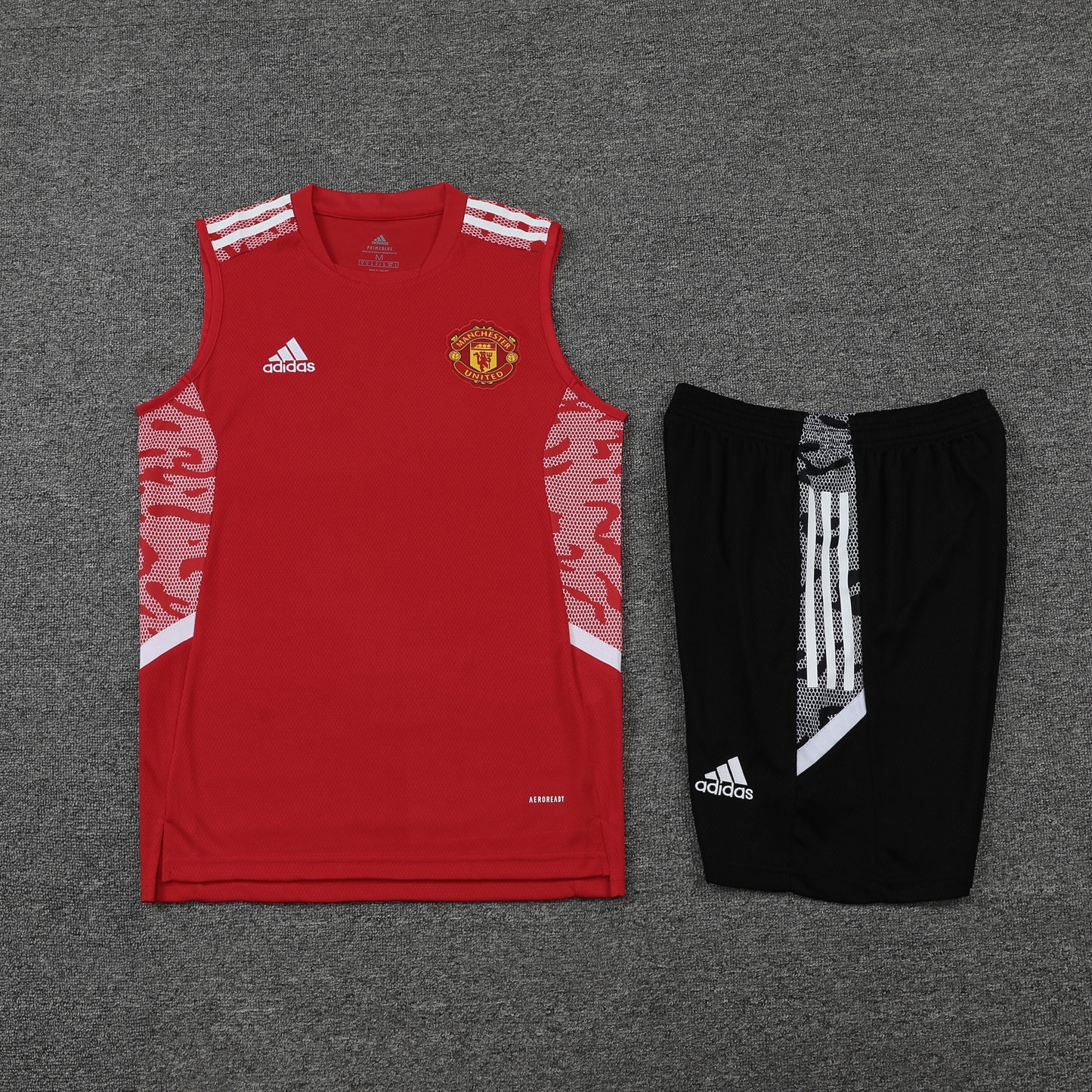 Manchester United Vest Set-Red and Black