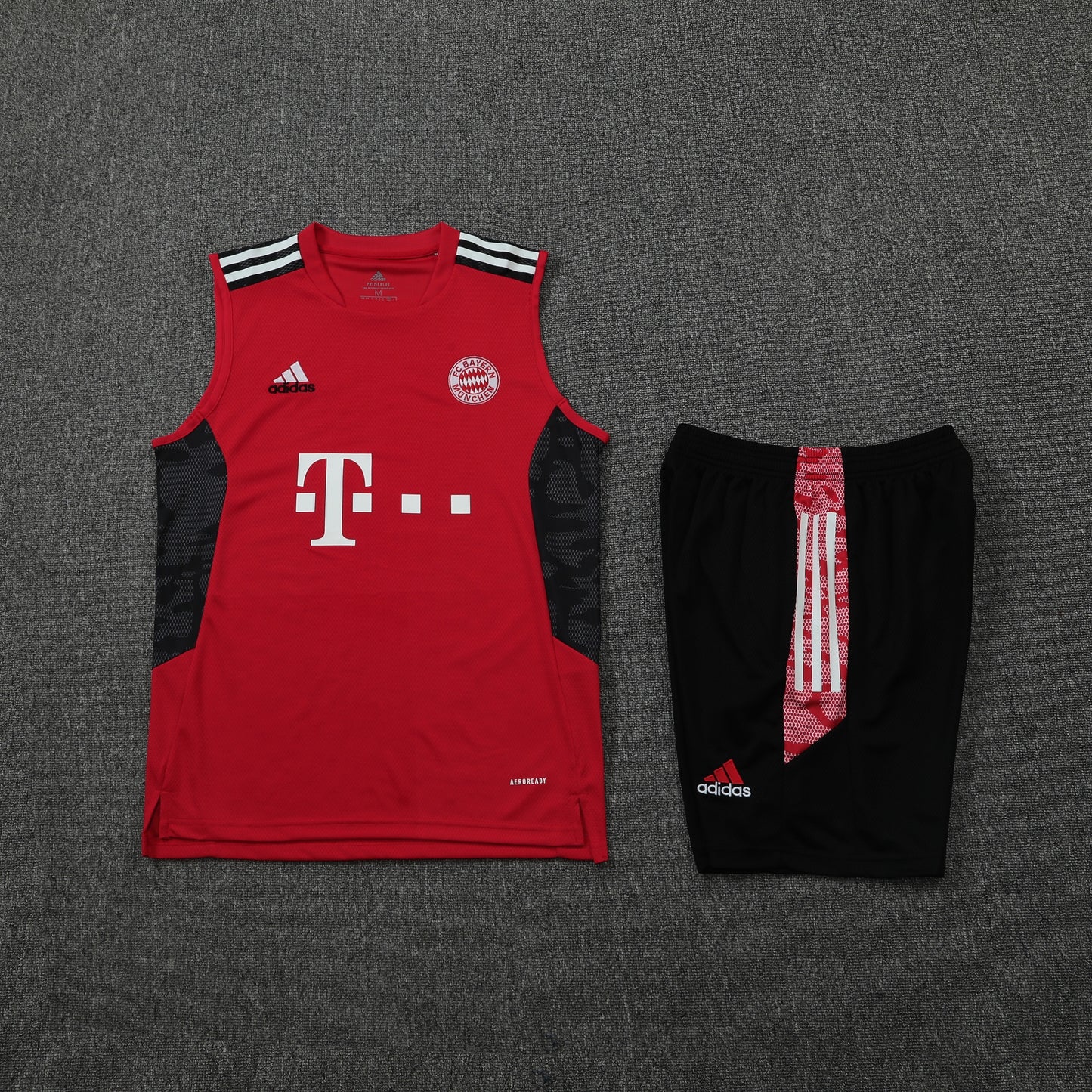 FC Bayern Munich Vest Set-Red and Black