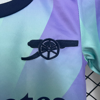 24/25 kids Arsenal third away