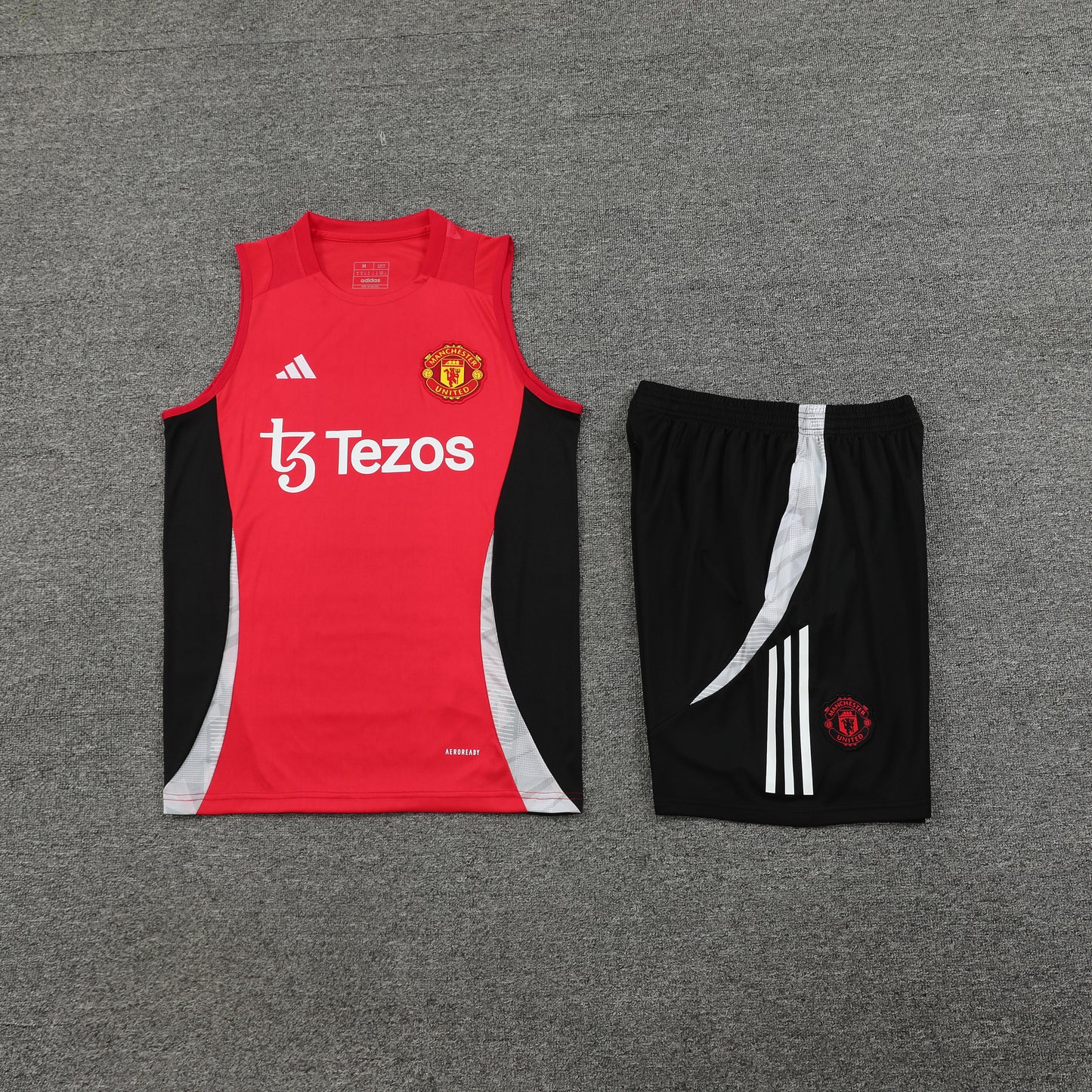 Manchester United Vest Set-Red and Black