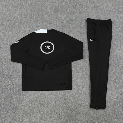 Chelsea Tracksuit-Black and White