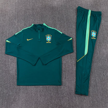 Brazil Tracksuit-Dark Green