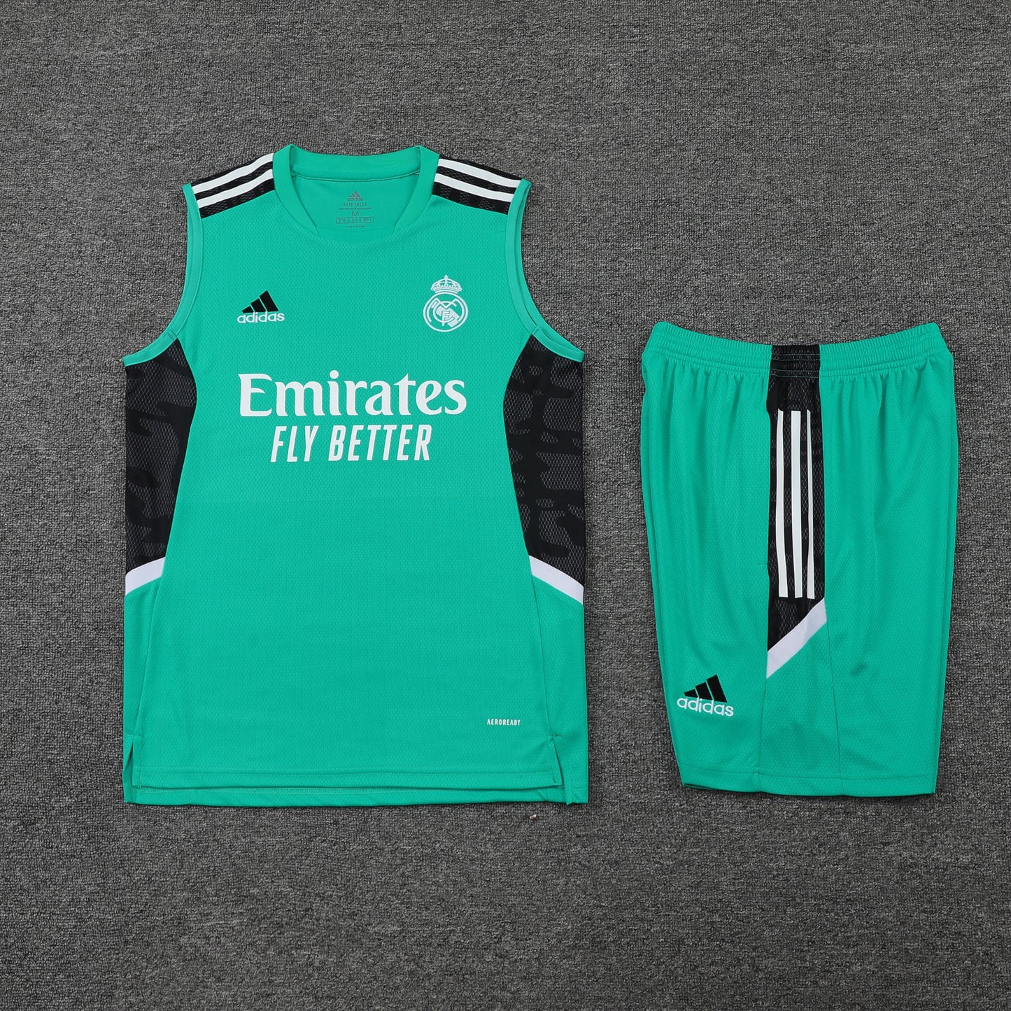 Real Madrid Vest Set-Green and Black