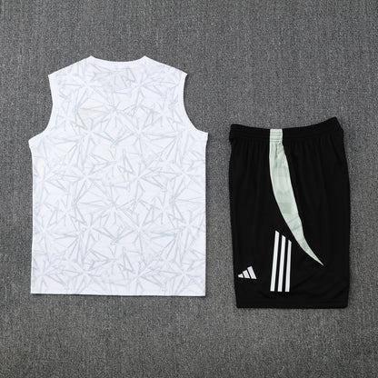 Real Madrid Vest Set-White and Black