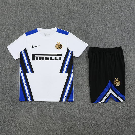Inter Milan Shorts Set-White and Black