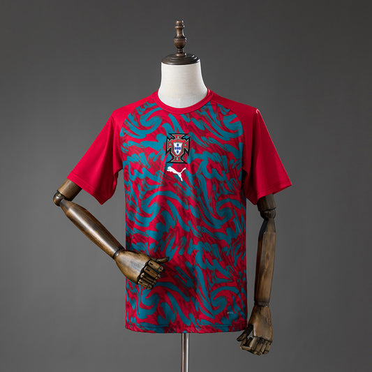 Portugal 2026 Warmup Jersey - Red