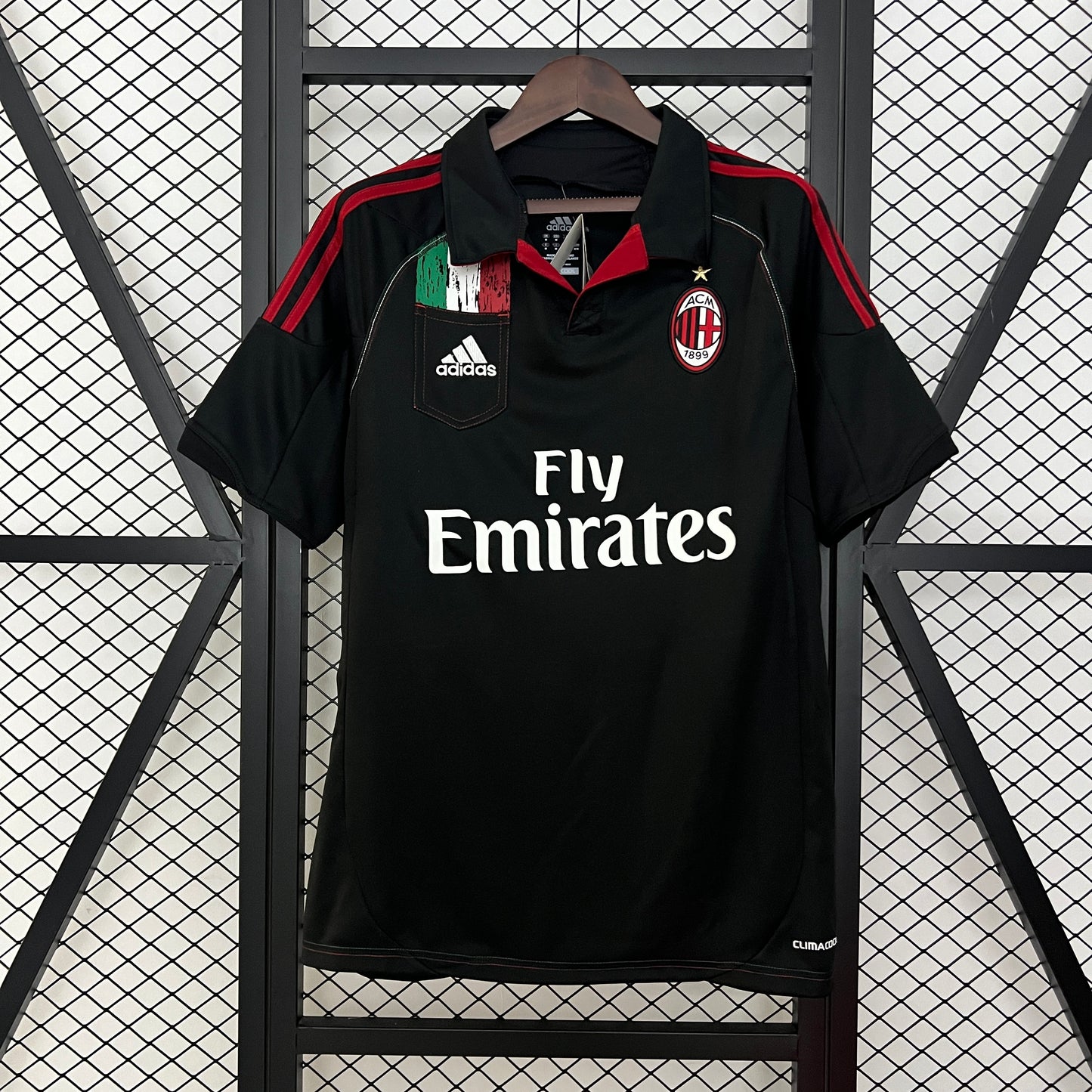 Retro AC Milan 12/13 Black