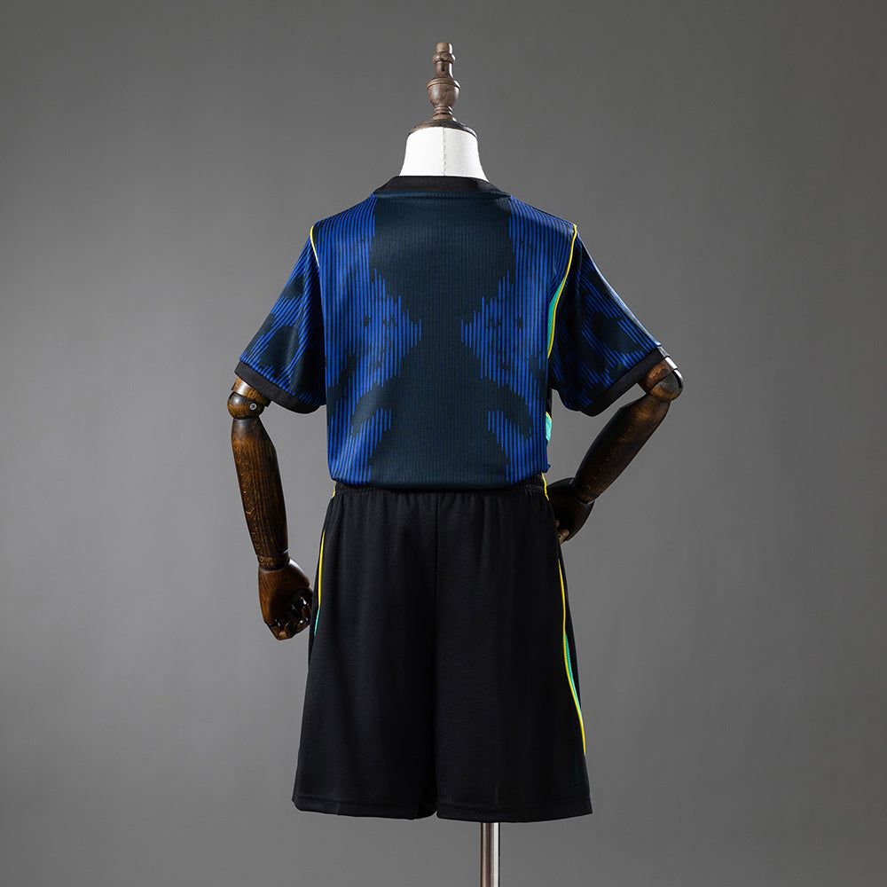 Brazil 2026 Away Kids Kit Jersey