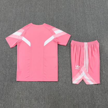 Inter Miami Shorts Set-Pink and White