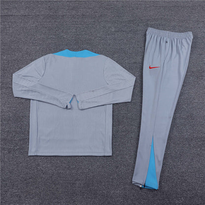 Atletico Madrid Tracksuit-Grey