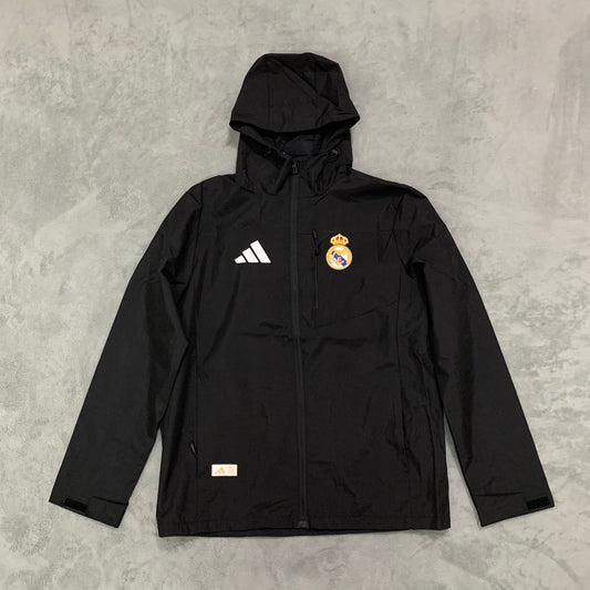 Real Madrid Windbreaker - Black