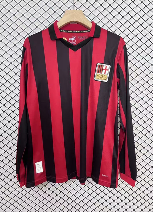Long Sleeve 24/25 AC Milan 125th Anniversary Red SIZE