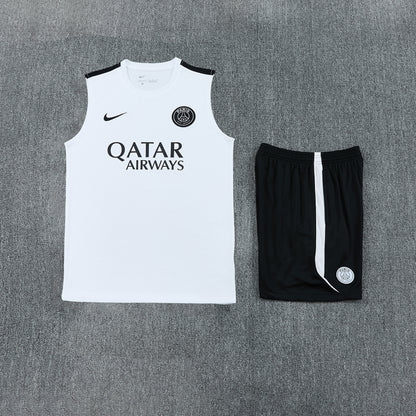 PSG Vest Set-White and Black