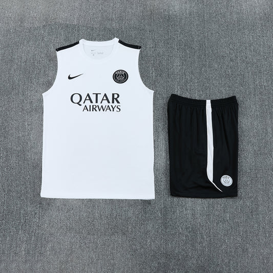 PSG Vest Set-White and Black