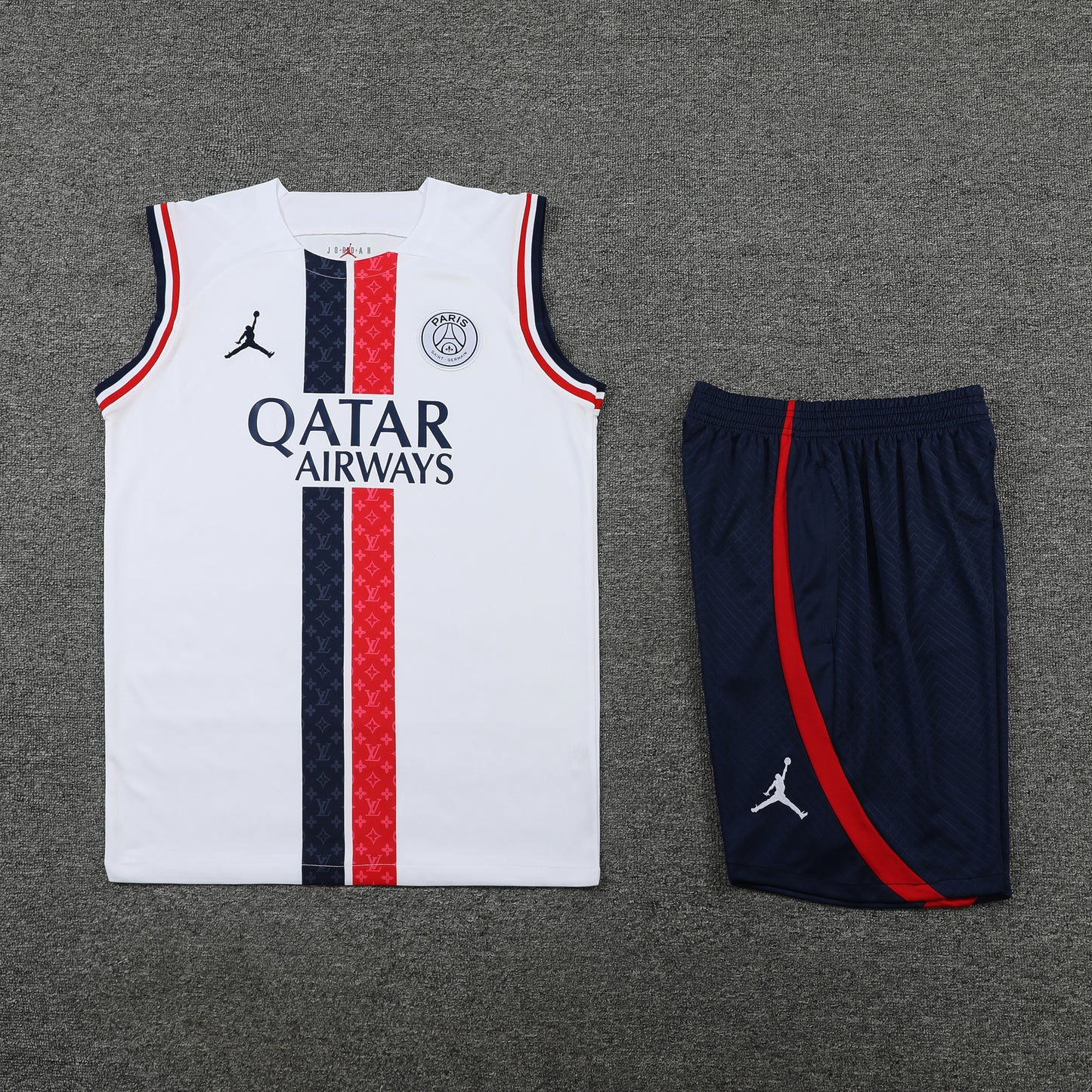 PSG Vest Set-Red, Navy and WHite