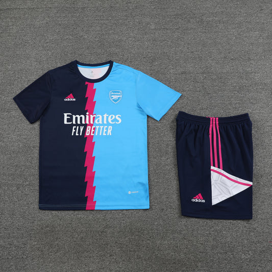 Arsenal Shorts Set-Blue and Black