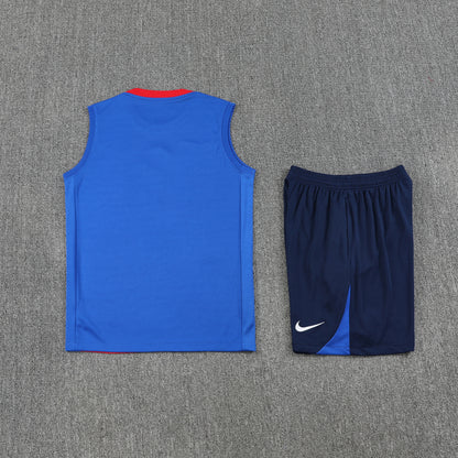 PSG Vest Set-Red, Blue and Navy Blue