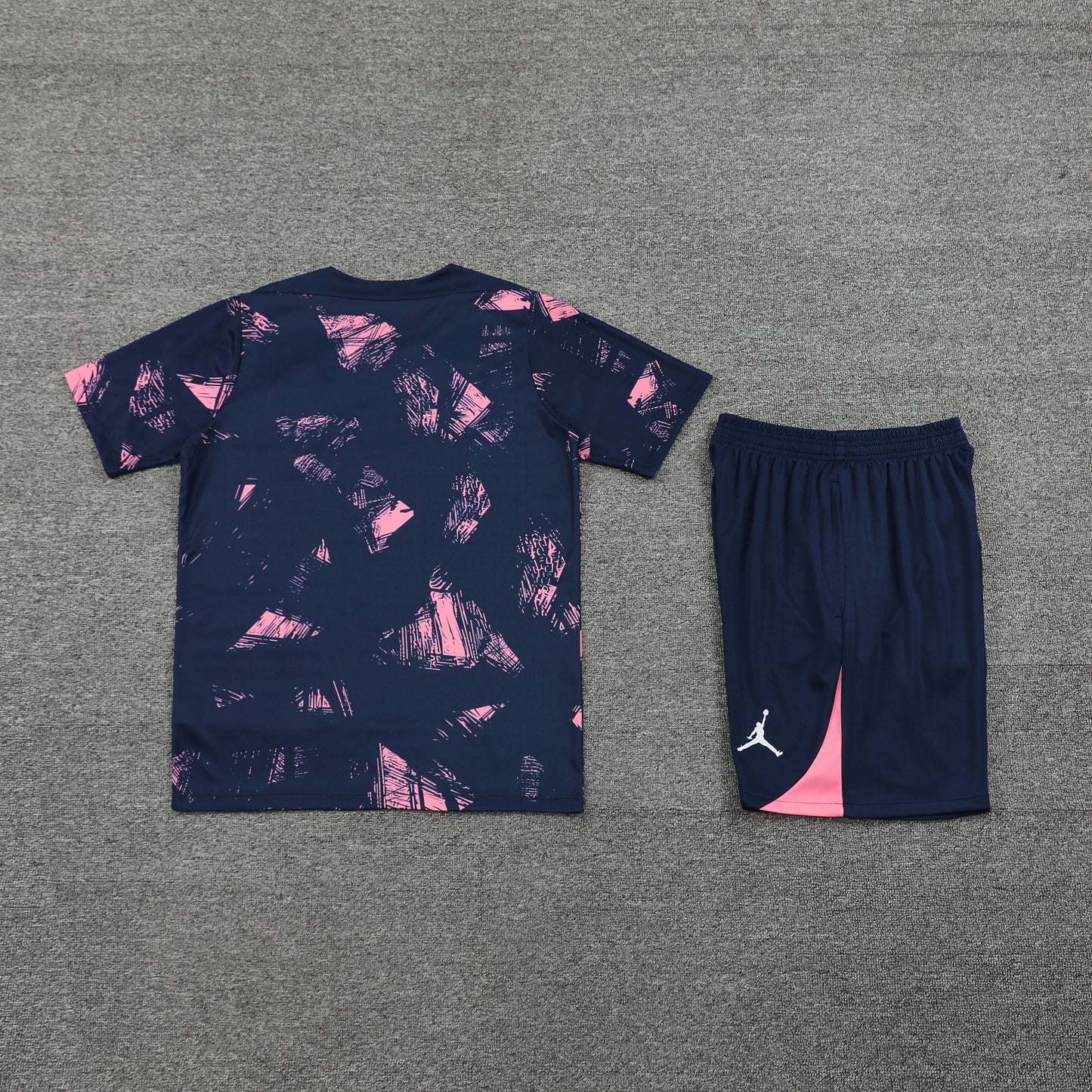 PSG Shorts Set-Navy Blue and Pink