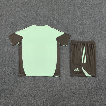 Real Madrid Shorts Set-Light Green and Brown
