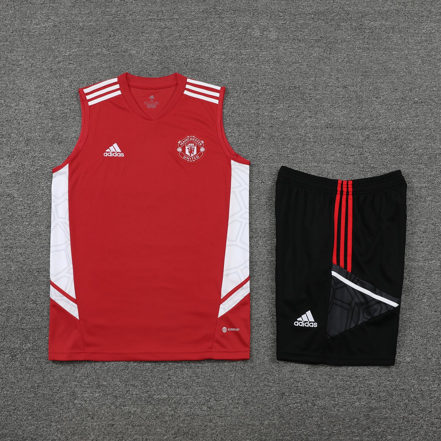 Manchester United Vest Set-Red and Black
