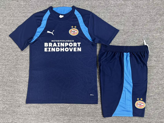 PSV Shorts Set-Navy Blue