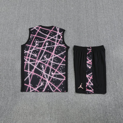 PSG Vest Set-Black and Pink