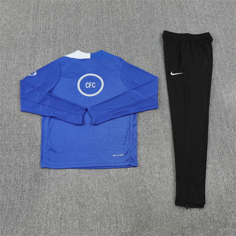 Chelsea Tracksuit-Dark Blue and Black