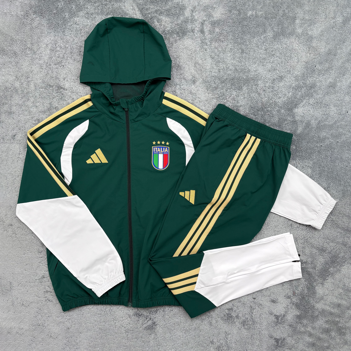 Italy Windbreaker Set - Green