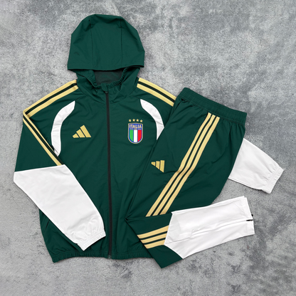 Italy Windbreaker Set - Green