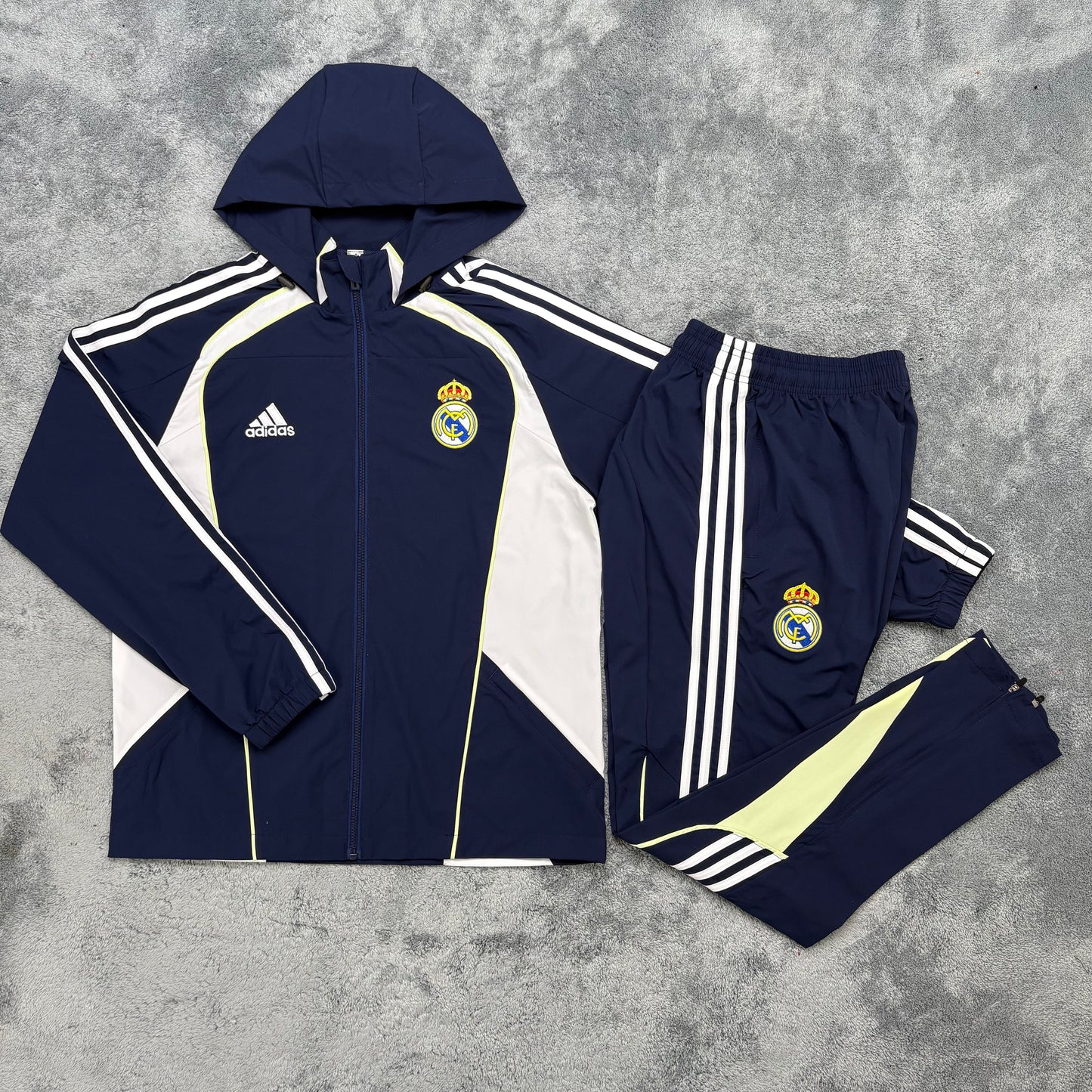 Real Madrid Windbreaker Set - Navy Blue