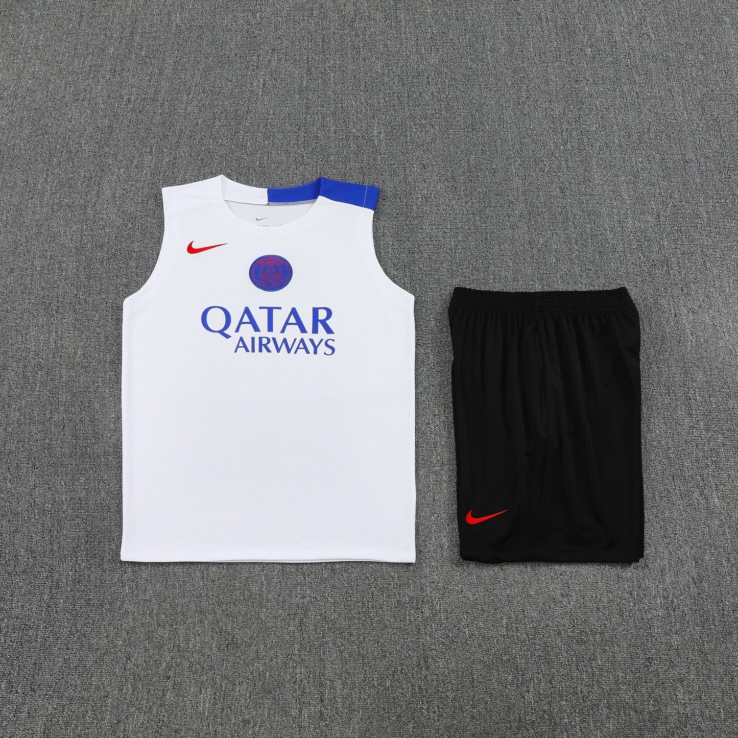 PSG Vest Set-White and Black