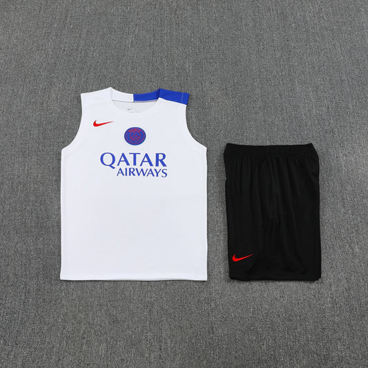 PSG Vest Set-White and Black