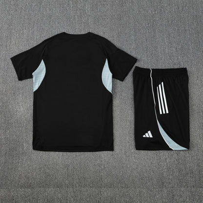 Real Madrid Shorts Set-Black and Grey