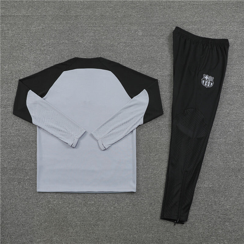 Barcelona Tracksuit-Grey and Black