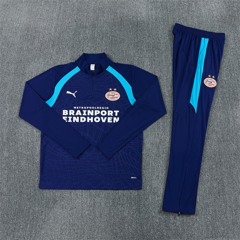 PSV Tracksuit-Dark Blue