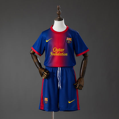 Barcelona 12/13 Home Retro Kids Kit