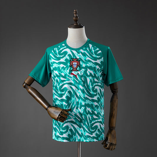 Portugal 2026 Warmup Jersey - Green