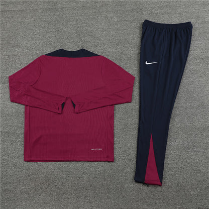 England Tracksuit-Maroon and Black