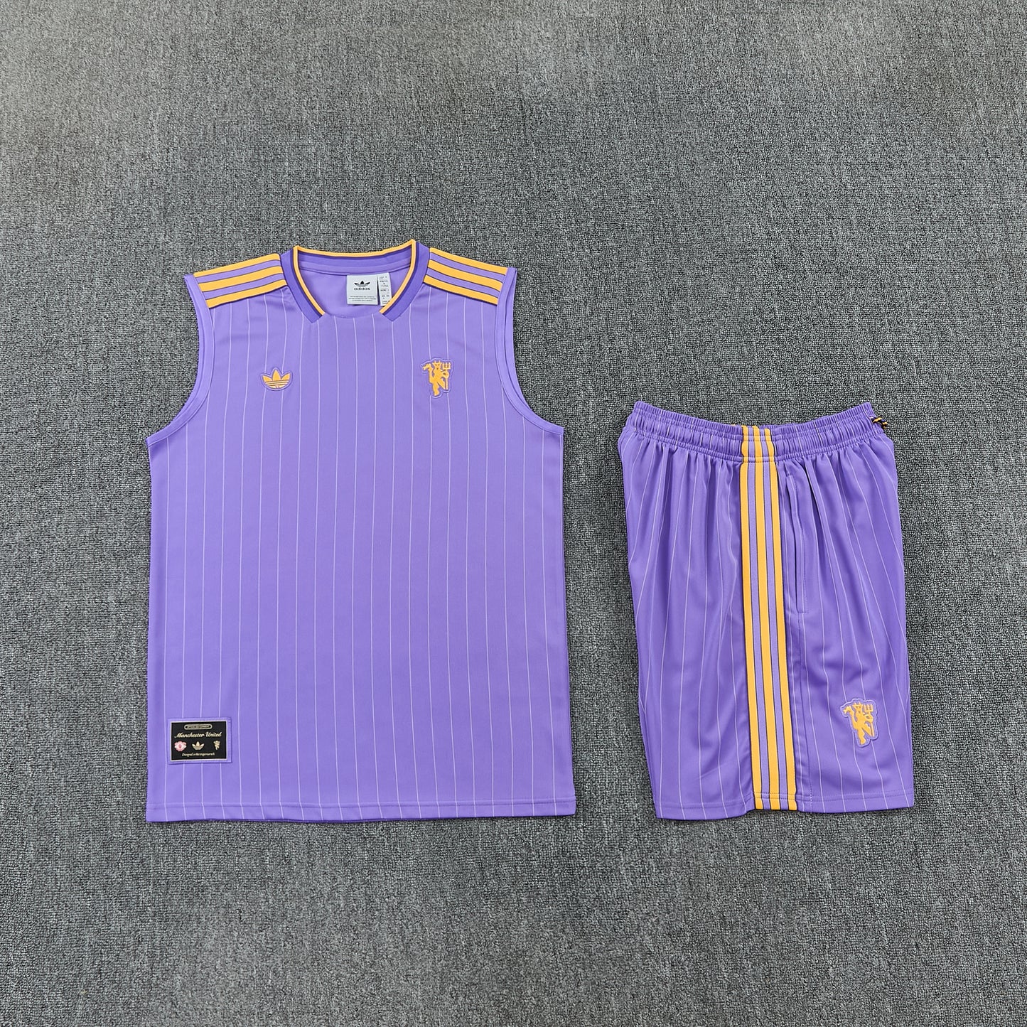 Chelsea Vest Set-Purple