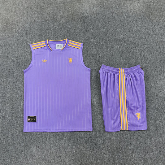 Manchester United Vest Set-Purple