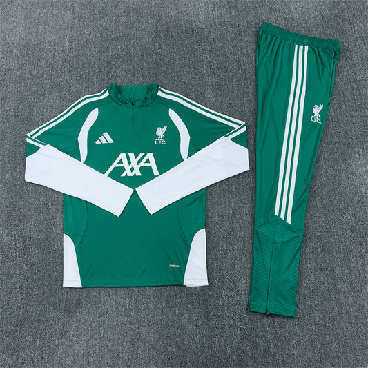 Liverpool Tracksuit-Green and White