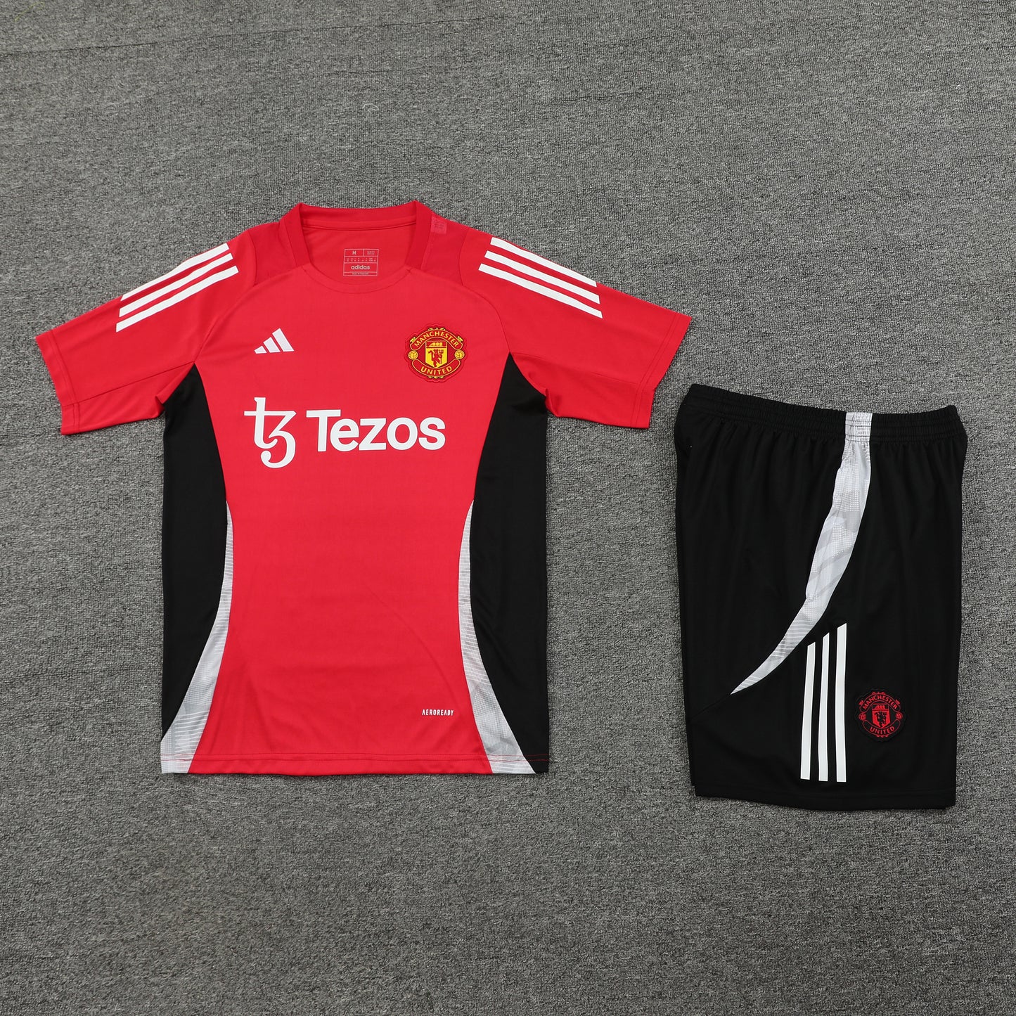 Manchester United Shorts Set-Red and Black
