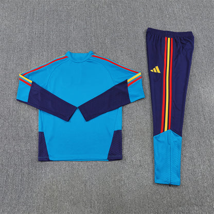 Spain Tracksuit-Blue and Navy Blue